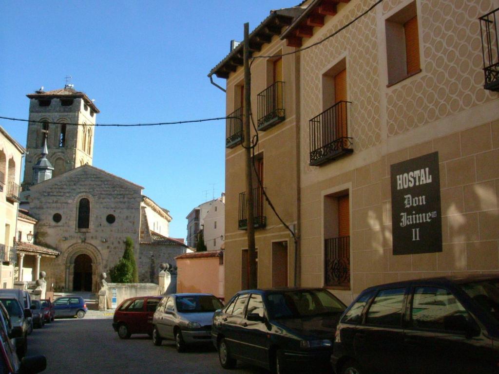 Hostal Don Jaime II Segóvia Exterior foto